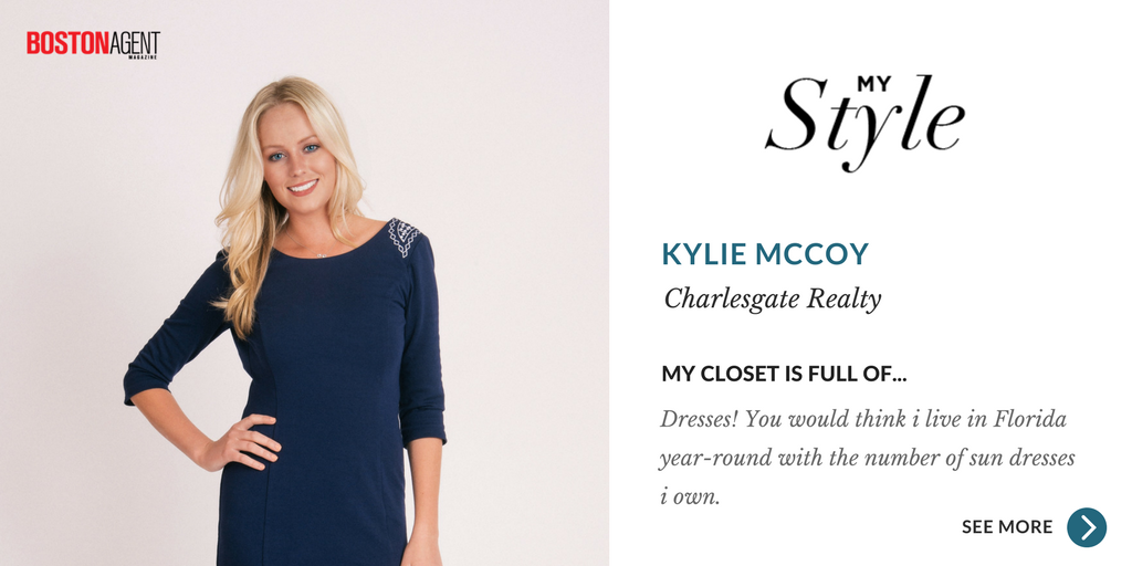 My Style Kylie McCoy, Agent, Charlesgate Realty Boston Agent Magazine